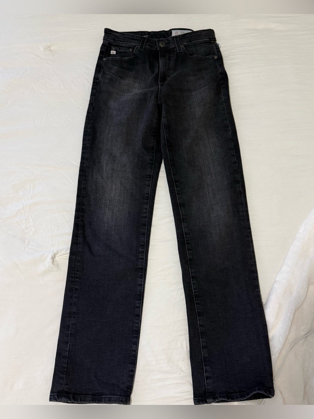 AG Saige high rise straight